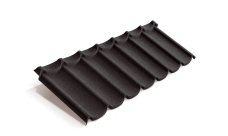 Лист композитной черепицы Metrotile Mistral черный