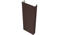 Полустолб для С8,С10 0,5 Drap TX с пленкой RAL 8017 шоколад (L3,0)