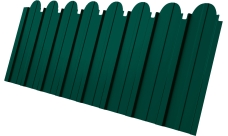 Профнастил C10A фигурный Grand Line 0,5 Satin Matt TX RAL 6005 зеленый мох