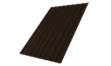 Профнастил С10A Grand Line 0,45 Print Elite Coffee Wood TwinColor