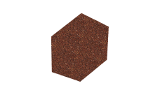 Заглушка треугольного конька Gerard 0,165 м (сталь), цвет 161