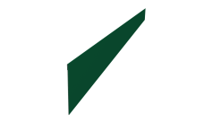 Ламель забора жалюзи Palermo 0,45 PE-Double RAL 6005 зеленый мох