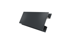 Планка H-образная стыковочная сложная Grand Line 0,5 Сатин матовый ТХ RAL 7016 антрацитово-серый (3м)