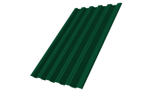 Профнастил НС35R 0,5 Satin RAL 6005 зеленый мох