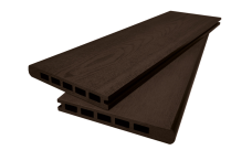 Доска-ступень стартовая ДПК Grand Line 160х22мм тиснение Шоколад 4м (ШТ)