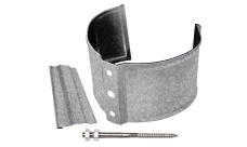 Кронштейн трубы на кирпич Grand Line ZN 100мм Zn цинк