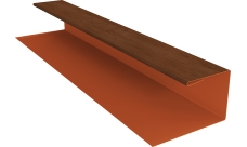 Планка П-образная Экобрус Grand Line 0,45 Print Elite Rowan TwinColor (2м)