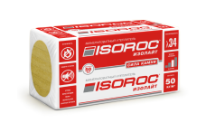 Утеплитель Isoroc Изолайт 50 1000х600х100 (0,24м3)