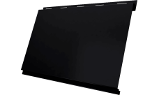 Вертикаль классик Grand Line 0,5 Velur с пленкой RAL 9005 черный