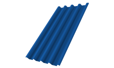 Профнастил Н60R v01 Grand Line 0,5 Satin RAL 5005 сигнальный синий