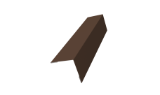 Угол внешний 70х70 0,5 Satin Matt TX RAL 8017 шоколад (2м)