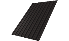 Профнастил С10A Grand Line 0,5 Atlas X RR 32 темно-коричневый