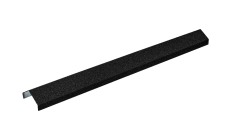 Конек ребровой для композитной черепицы CM Roof черный (1,35м)