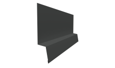 Планка начальная фальц 0,5 Satin Matt RAL 7016 антрацитово-серый (2м)