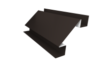 Угол внутренний сложный 75мм Grand Line 0,5 PurLite Matt RR 32 темно-коричневый (2м)