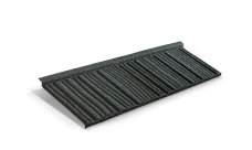 Лист композитной черепицы Metrotile WoodShake серый