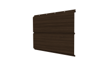 Софит ЭкоБрус new Grand Line без перфорации 0,45 Print Elite с пленкой Coffee Wood TwinColor