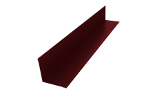 Угол внутренний 70х70 0,5 Satin Matt RAL 3005 красное вино (2м)