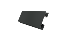 Планка H-образная Экобрус 0,5 Satin Matt RAL 7016 антрацитово-серый (2м)