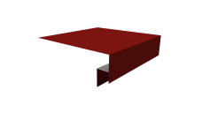 Планка околооконная сложная Блок-Хаус новый 200х50х27 Grand Line 0,45 ПЭ с пленкой RAL 3011 коричнево-красный (3м)