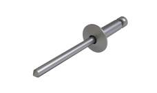 Заклёпка вытяжная Daxmer 4,0х8 (1000шт) сталь/сталь