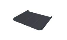 Кликфальц Pro Line Grand Line 0,45 Drap с пленкой на замках RAL 7024 мокрый асфальт