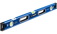 Уровень усиленный Зубр Эксперт с зеркальным глазком 800мм (34570-080)