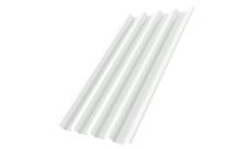 Профнастил Н60R v01 0,7 PE RAL 9003 сигнальный белый