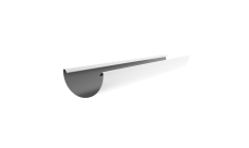 Желоб полукруглый Optima 185 мм 3м RAL 9003