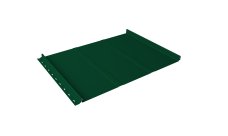 Кликфальц Line Grand Line 0,5 Satin Matt TX с пленкой на замках RAL 6005 зеленый мох