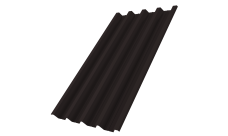 Профнастил Н60R v01 0,5 Velur X RAL 9005 черный