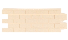 Фасадная панель Grand Line Состаренный кирпич Классика бежевый