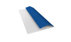 Планка финишная Блок-Хаус новый Grand Line 0,45 ПЭ с пленкой RAL 5005 сигнальный синий (2м)