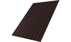 Профнастил С8A v01 Grand Line 0,5 Satin Matt TX RAL 8017 шоколад