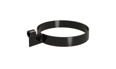 Хомут трубы Слим ПВХ Grand Line черный (RAL 9005)