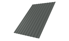 Профнастил С8A v01 0,45 PE RAL 7005 мышино-серый