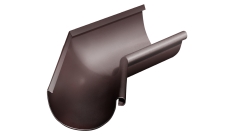 Угол желоба внутренний Grand Line ПУ 135гр 125мм RAL 8017 шоколад