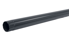 Труба круглая 100мм 3м матовый RAL 7024