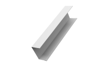 Крышка жалюзи Milan,Tokyo 0,45 PE-Double RAL 9003 сигнальный белый (2м)