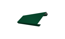 Ламель лицевая 100 забора жалюзи Texas 0,5 Satin RAL 6005 зеленый мох