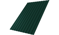 Профнастил С8A v01 Grand Line 0,45 PE-Double с пленкой RAL 6005 зеленый мох