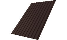 Профнастил С8B в01 Grand Line 0,45 ПЭ RAL 8017 шоколад