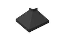 Угол отлива внешний 150 0,45 Drap TR с пленкой RAL 7016 антрацитово-серый