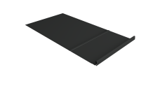 Элемент обхода Кликфальц Про Grand Line правый 0,5 PurLite матовый RAL 7016 антрацитово-серый