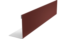 Нащельник 25х35 для забора жалюзи к ламели 125 Texas Grand Line 0,45 PE RAL 3009 оксидно-красный (L1,5)