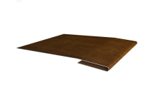 Планка начальная Grand Line 0,45 Print Elite Golden Wood TwinColor (2м)