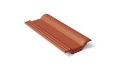 Половинчатая черепица Braas Франкфуртская красный