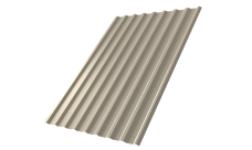 Профнастил С20R Grand Line 0,45 Drap TX RAL 1015 светлая слоновая кость