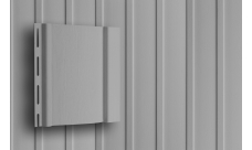 Сайдинг Вертикальный Grand Line Standart серый (3,0м)