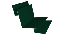 Угол внутренний сложный 90 градусов 0,5 Satin Matt RAL 6005 зеленый мох (2м)